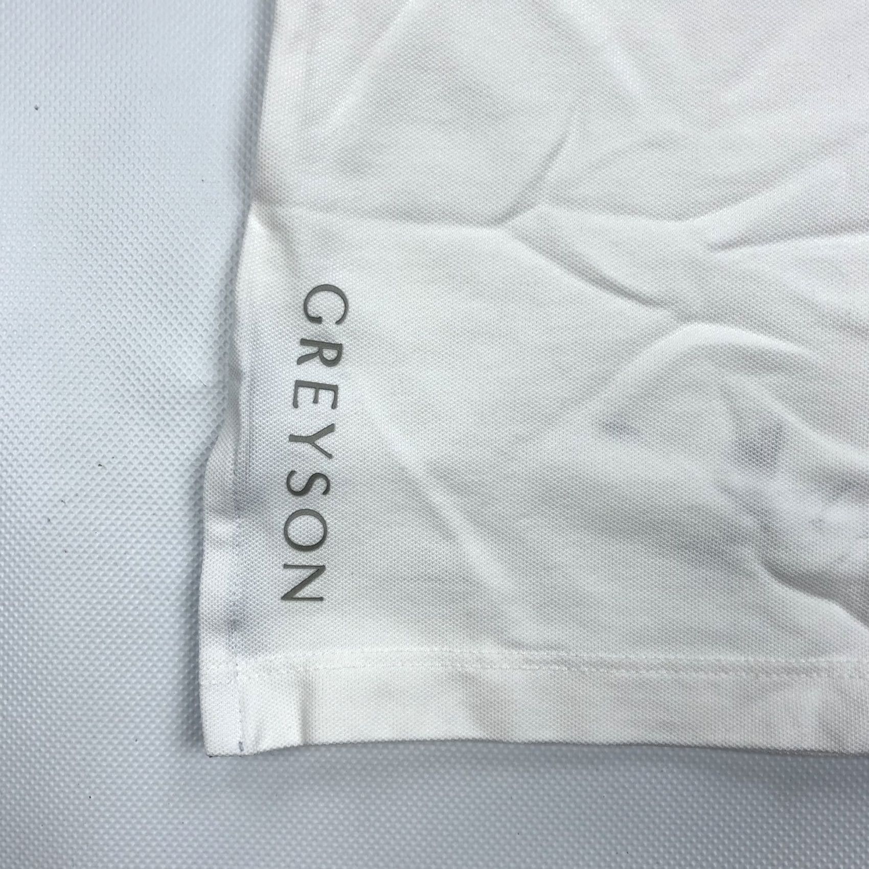 Vintage GREYSON Men's XL White Myers Park Championships Golf Polo Shirt Performance Shorts Sleeve Short Sleeve Size US XL / EU 56 / 4 - 4 Thumbnail