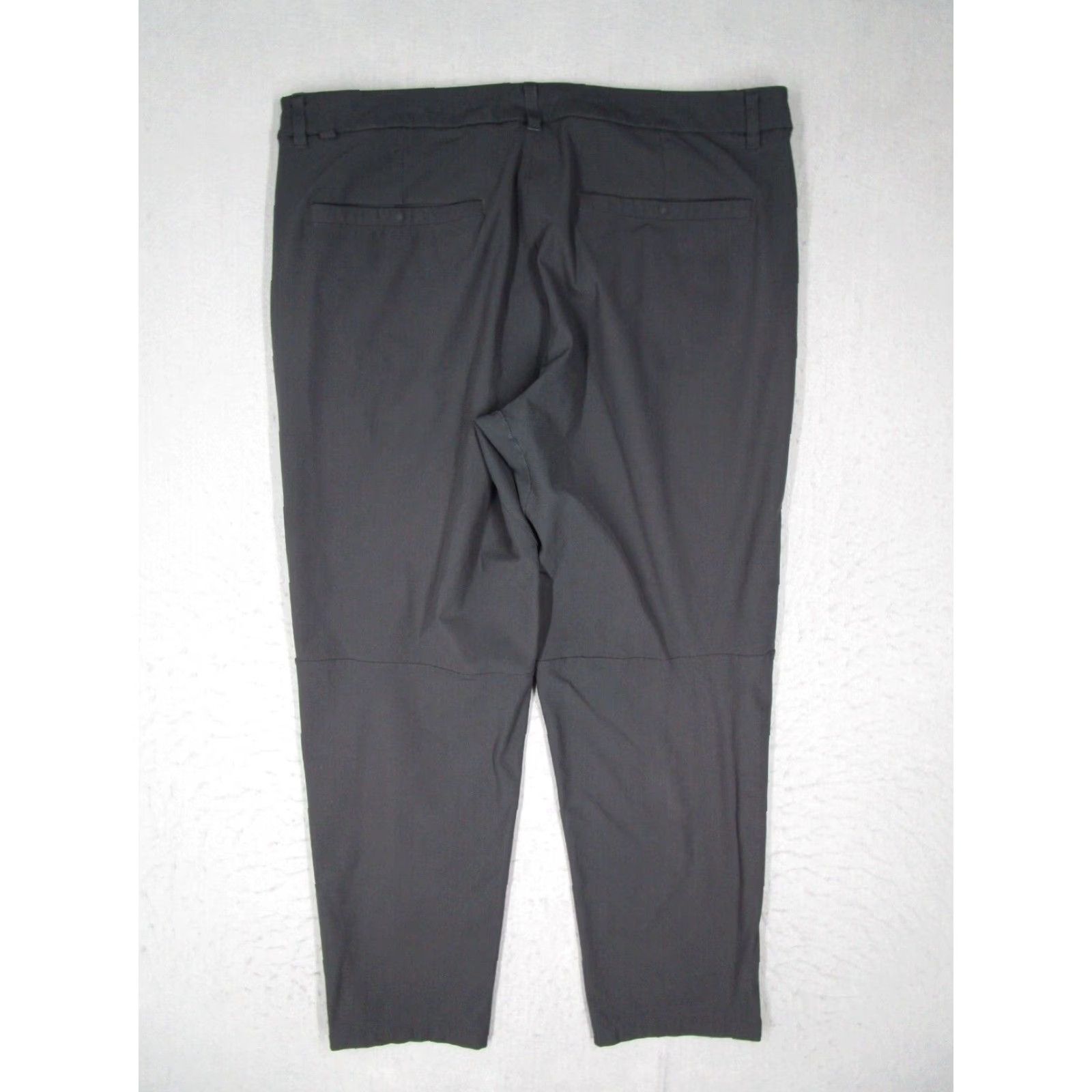 Lululemon Lululemon Mens Pants 38 Gray Commission Slim Fit Chino Flat Front 26 Inseam Regular 38x26 Logo Zipper Casual Streetwear Size US 38 / EU 54 - 6 Thumbnail