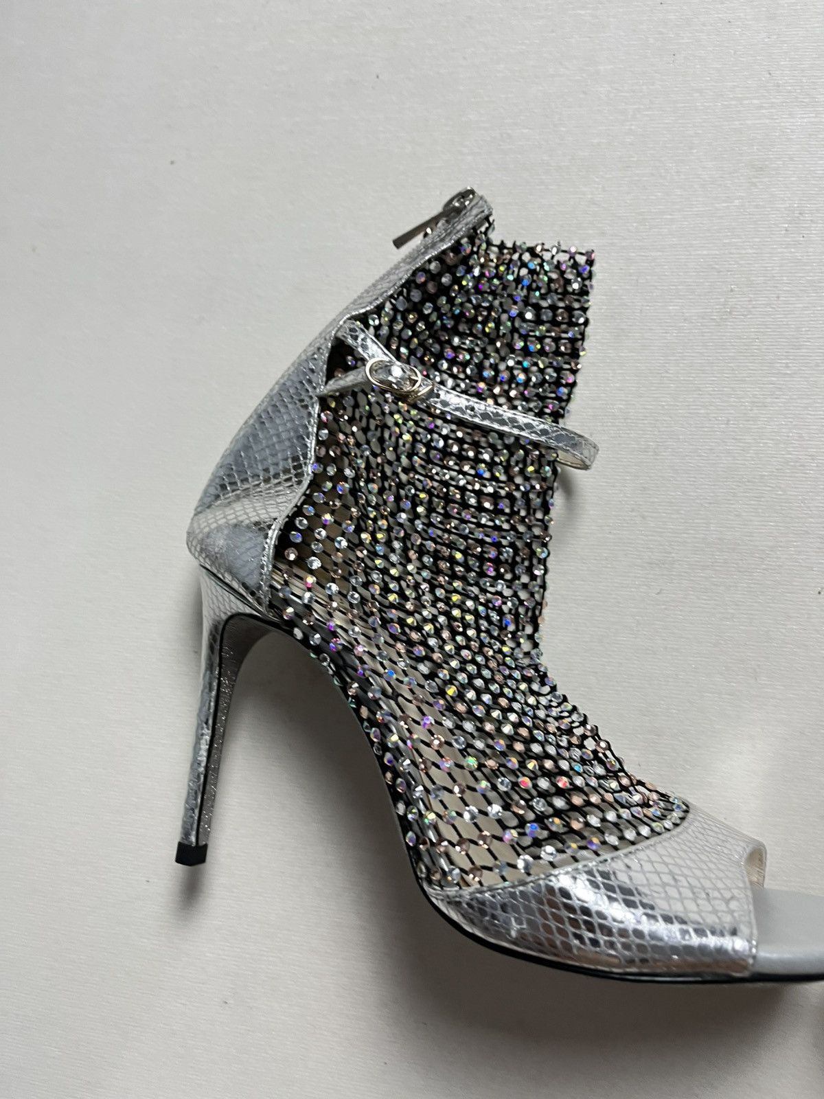 Rene Caovilla Rene caovilla galaxia silver/crystall hells in size 38 Size US 8 / IT 38 - 6 Thumbnail
