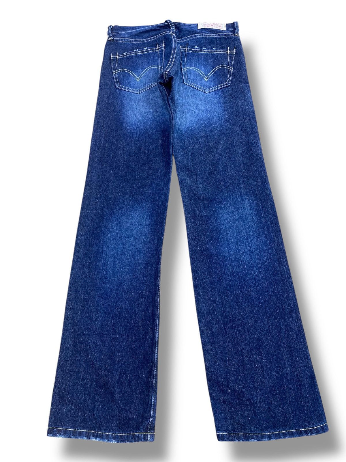 Levi's Levi’s Faded Dark Wash Style Ripped Jeans Size US 27 - 3 Thumbnail