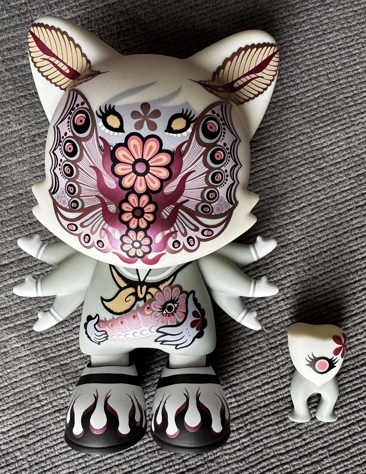 Other WHITE LOTUS SUPERJANKY 8“ Designer Toy JUNKO MIZUNO Size ONE SIZE - 15 Thumbnail