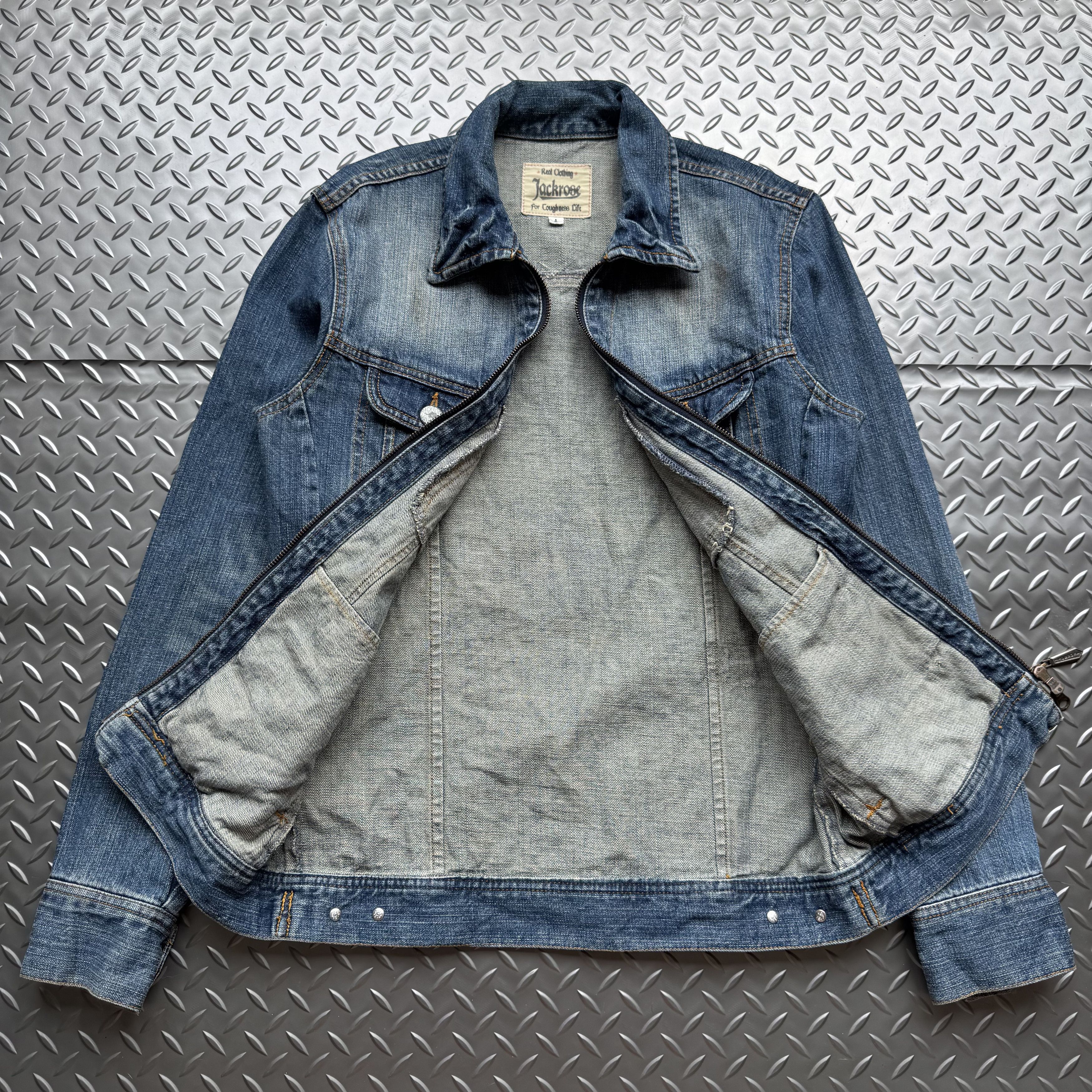 If Six Was Nine Jackrose Archive Denim Jacket Size US XL / EU 56 / 4 - 6 Thumbnail
