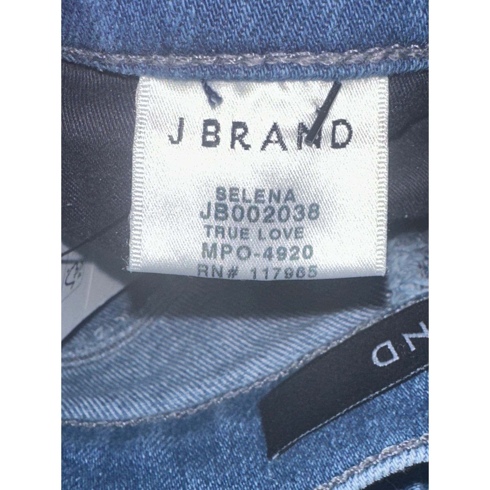 J Brand J Brand blue straight legs stretch jeans size 27 - 4 Size 27" / US 4 / IT 40 - 3 Thumbnail