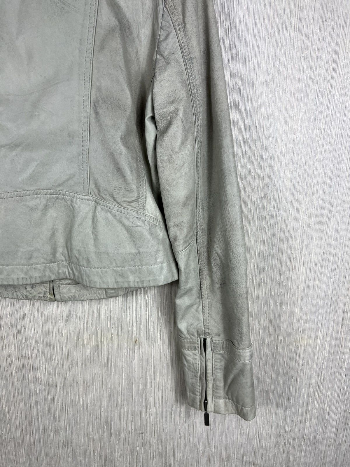 If Six Was Nine Vintage Rock’N Blue napoleon button leather jacket military Size XS / US 0-2 / IT 36-38 - 16 Thumbnail