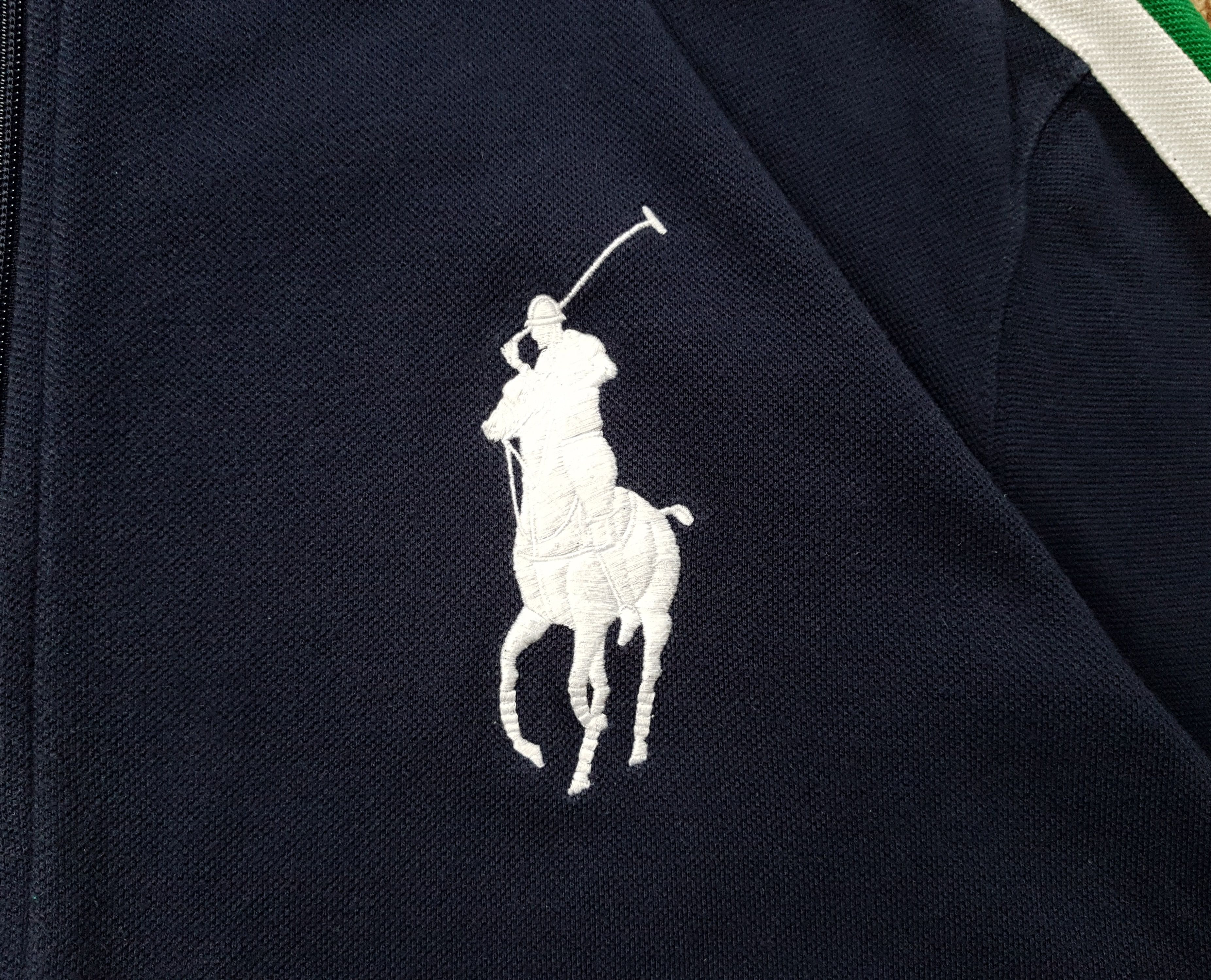 Polo Ralph Lauren Vintage Ralph Lauren Polo Big Pony Full Zip Sweatshirt Size US XL / EU 56 / 4 - 6 Thumbnail