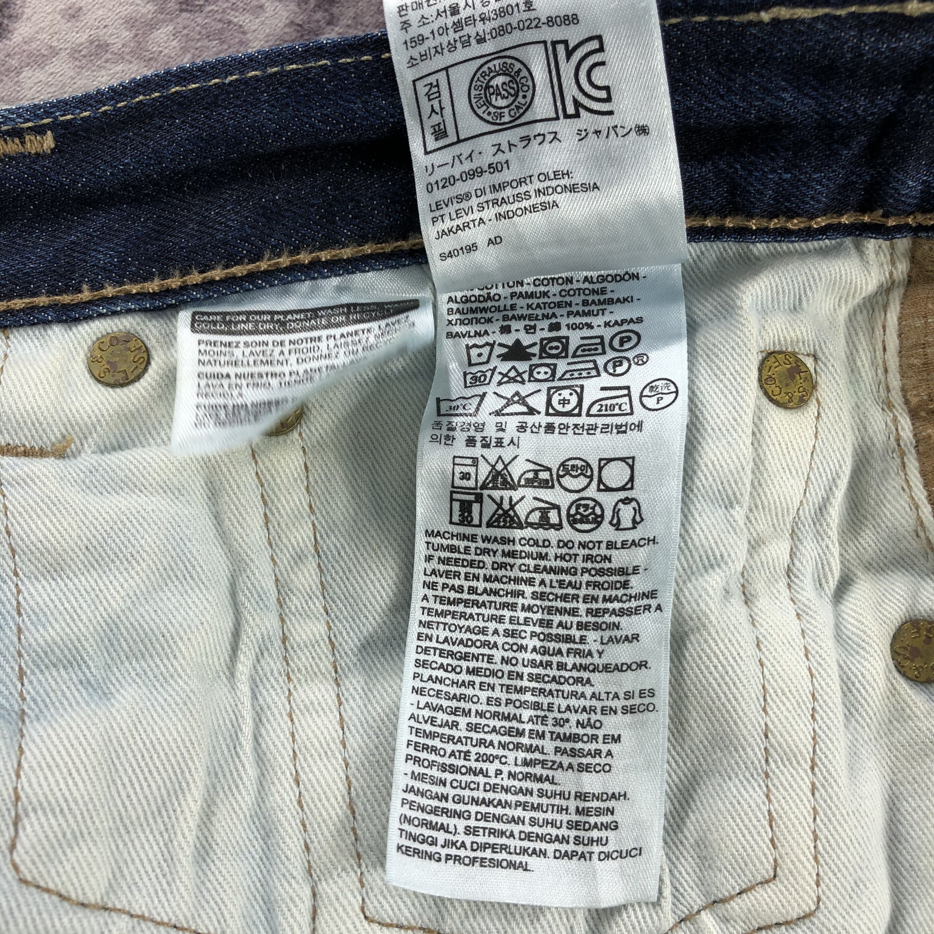 Levi's × Vintage Vintage Blue Wash Levis 501 Jeans-JM2723 Size US 33 - 16 Thumbnail