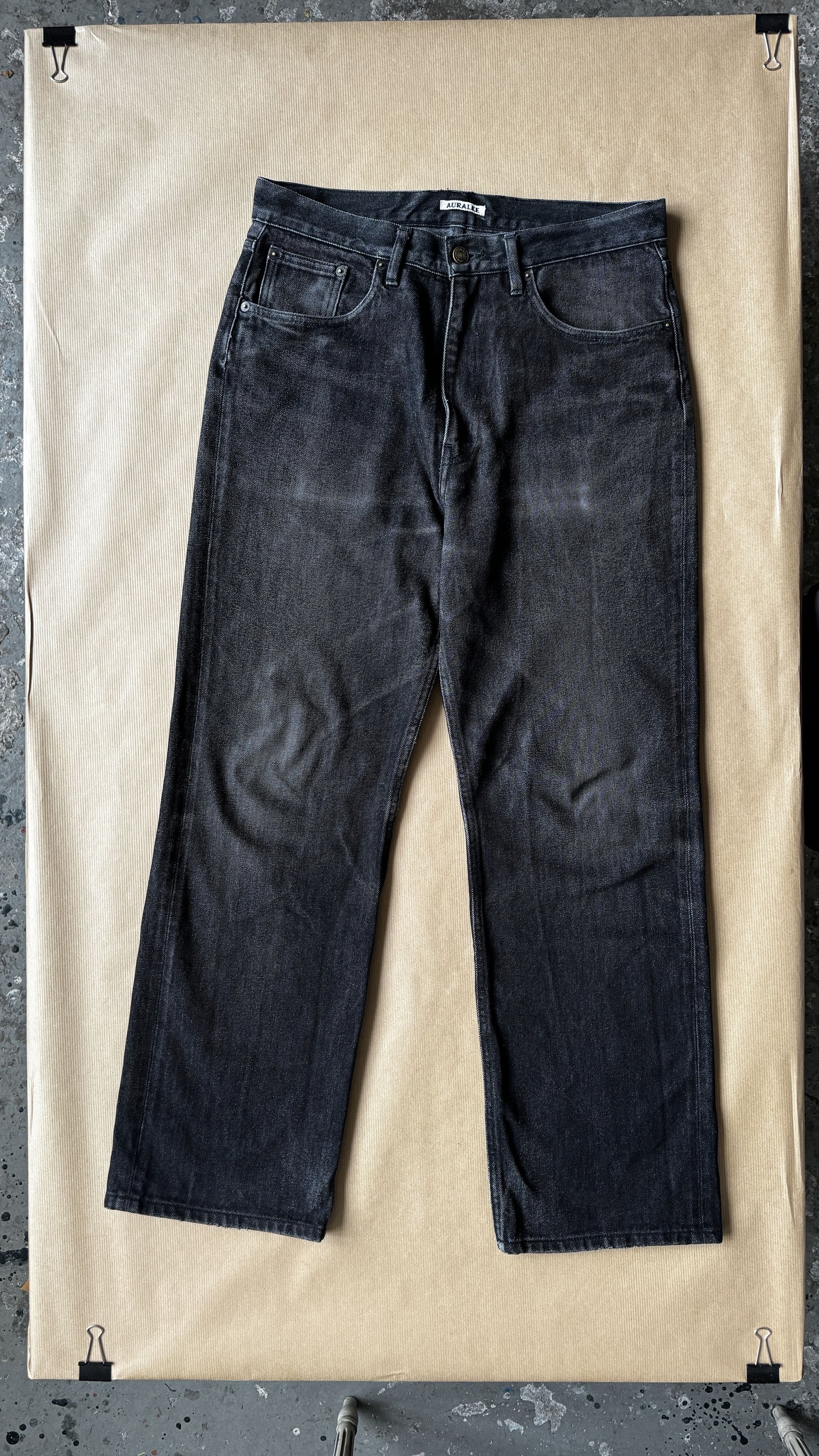 aa . 32 . HARD TWIST DENIM 5P PANTS . A8AP01DM . MIJ