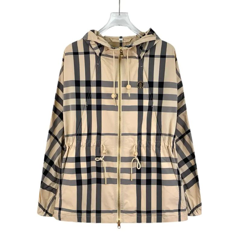 Burberry Burberry Brown Women's Jacket in Size XS Size XS / US 0-2 / IT 36-38 - 1 Thumbnail
