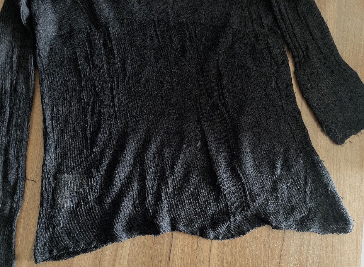 Yohji Yamamoto Yohji Yamamoto pour homme destroys vintage tassel sweater Size US L / EU 52-54 / 3 - 7 Thumbnail