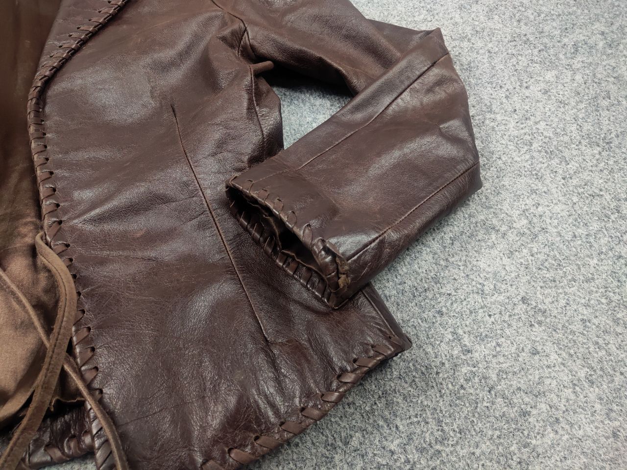 Chevignon Chevignon Vintage 90's Leather western cowboy Style Jacket Size M / US 6-8 / IT 42-44 - 10 Thumbnail