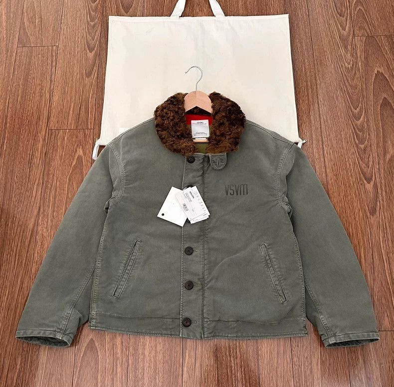 Visvim VisvimVISVIM PURSER DECK JKT in Olive Green-2504 Size US M / EU 48-50 / 2 - 1 Thumbnail