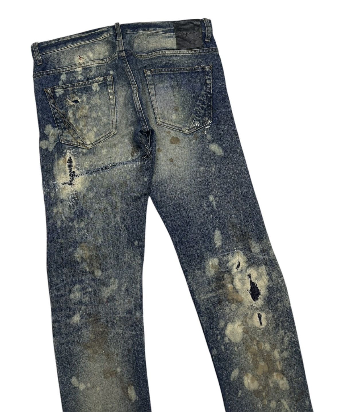Fagassent Toshiki Aoki × Undercover 🔥DISTRESSED DENIM FAGASSENT TOSHIKI AOKI UNDERCOVER STYLE Size US 32 / EU 48 - 6 Thumbnail