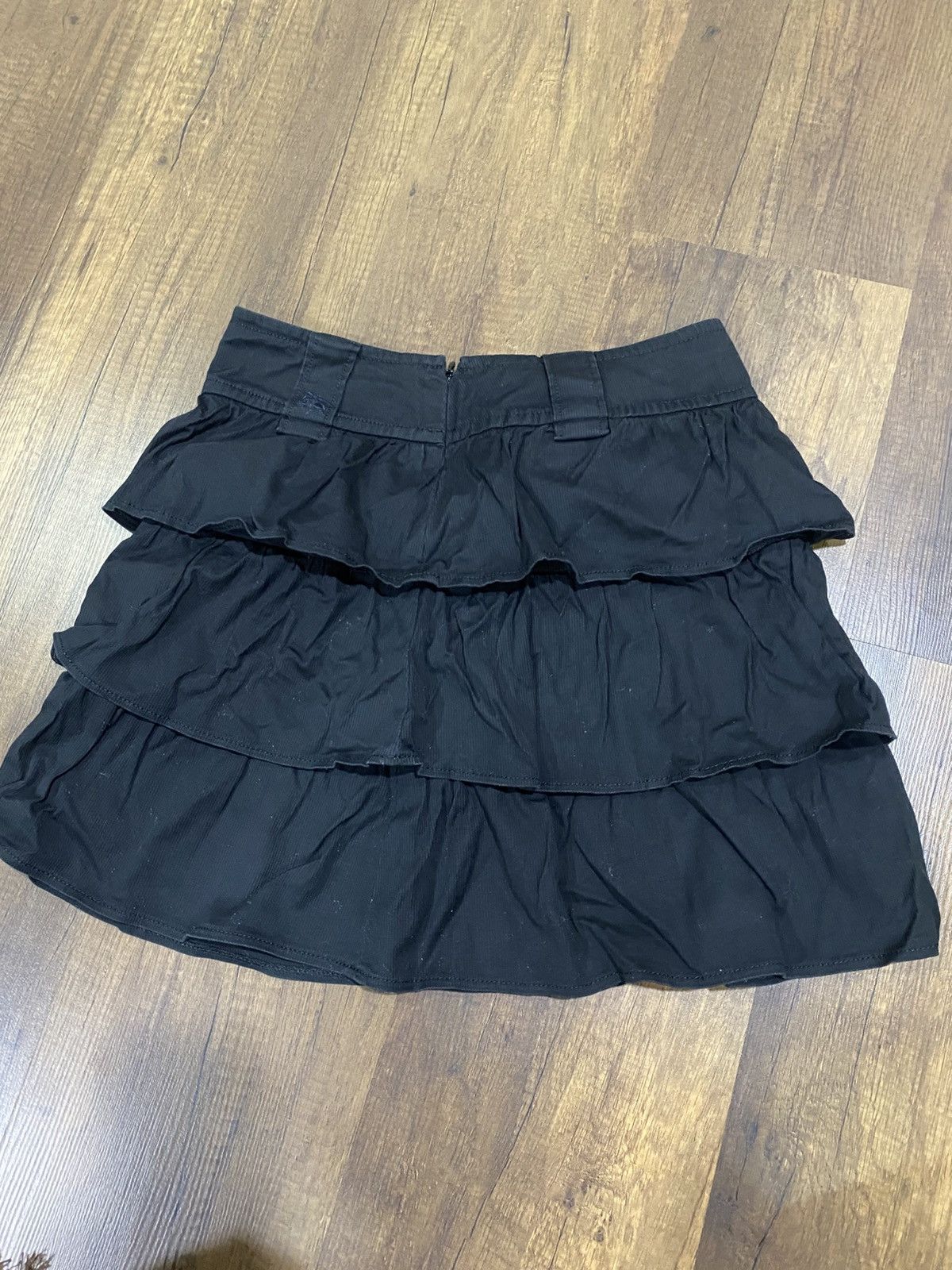 Burberry Burberry Blue Label Black Cotton Skirt Size 27" / US 4 / IT 40 - 1 Thumbnail