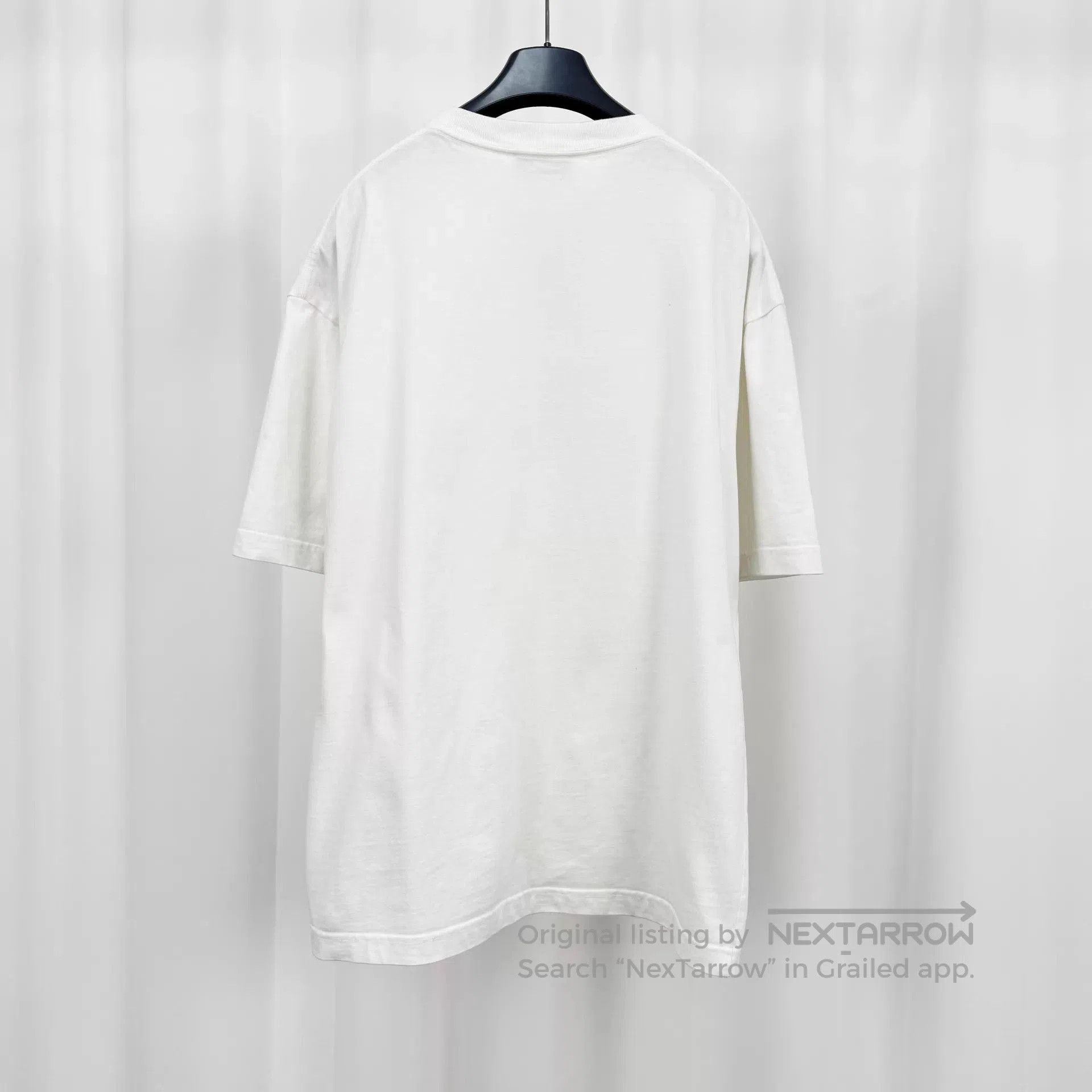Balenciaga White Short Sleeve Oversized T. Size US S / EU 44-46 / 1 - 2 Thumbnail
