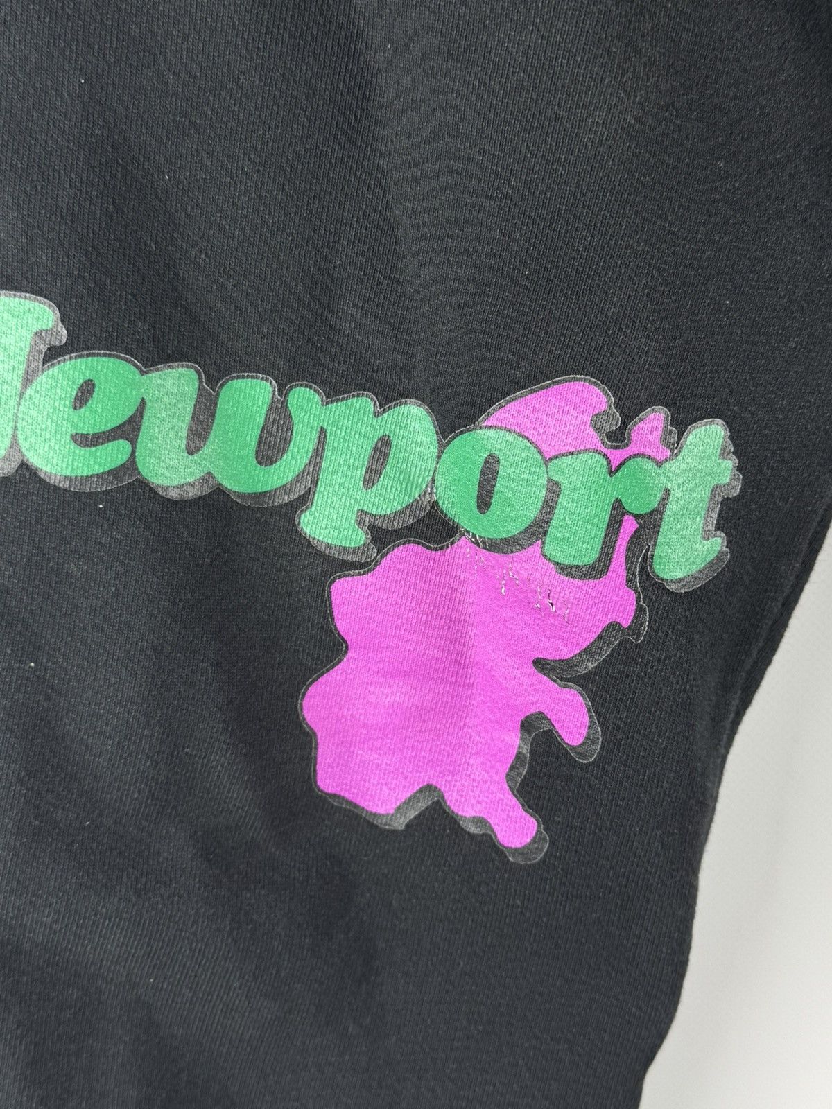 Vlone Vlone Lil' Newport Sweatpants 'Black' Pants Size US 30 / EU 46 - 6 Thumbnail