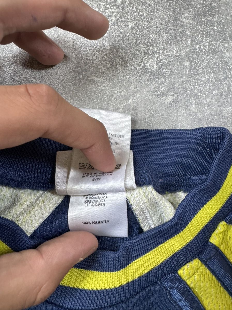 Vintage Vintage 90s Adidas Basketball Sport Sweatshirt Ledare Size US XL / EU 56 / 4 - 11 Thumbnail