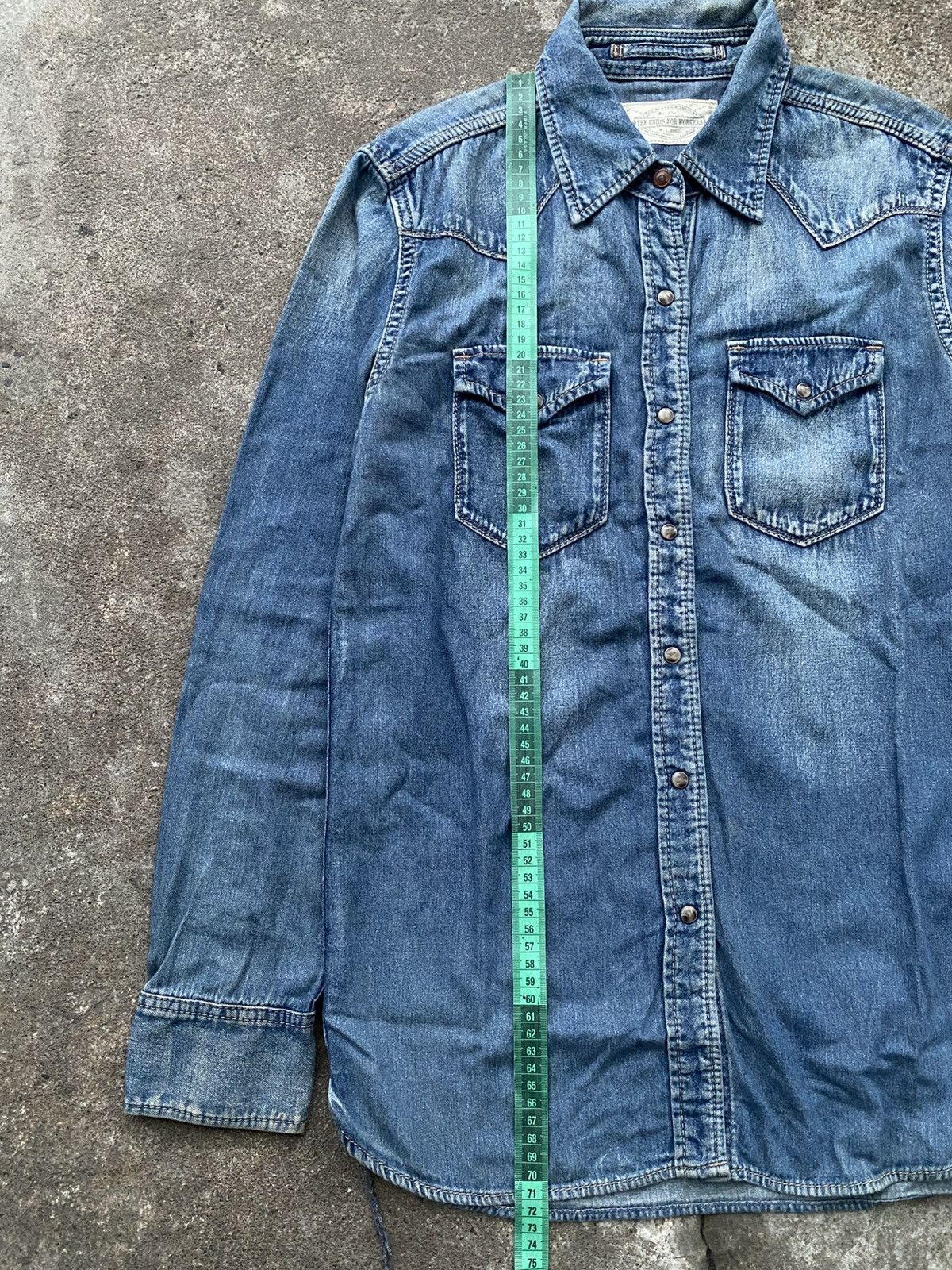 GOA G.O.A WORKER AND SUPPLY DENIM SHIRT Size US M / EU 48-50 / 2 - 9 Thumbnail