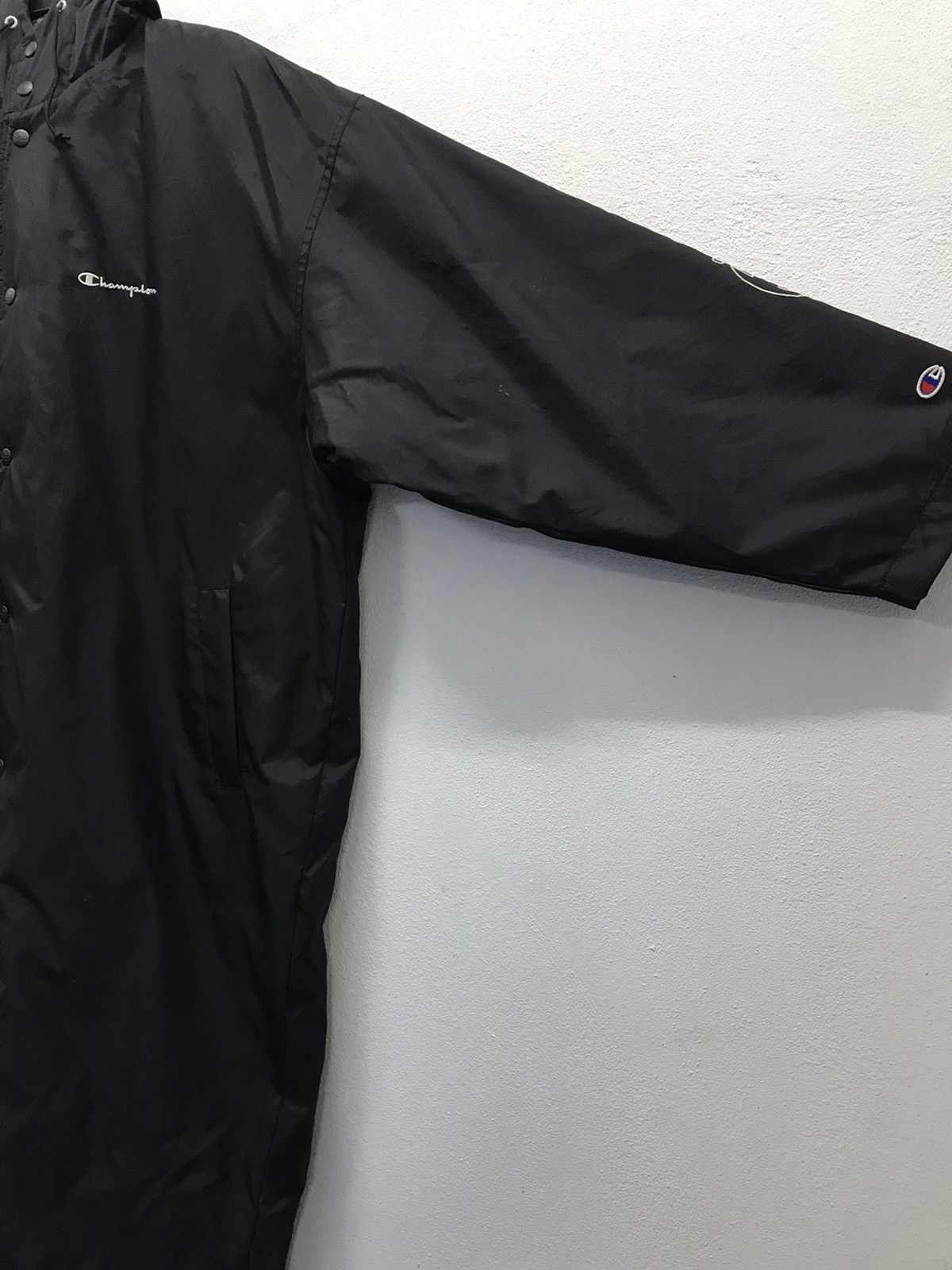 Champion × Vintage Vintage Champion Long Jacket Hoodie Size US XL / EU 56 / 4 - 5 Thumbnail