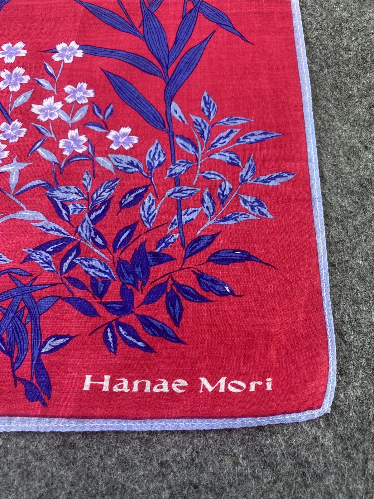 Hanae Mori × Vintage Hanae Mori Handkerchief / Bandana / Neckerchief- B024 Size ONE SIZE - 5 Thumbnail