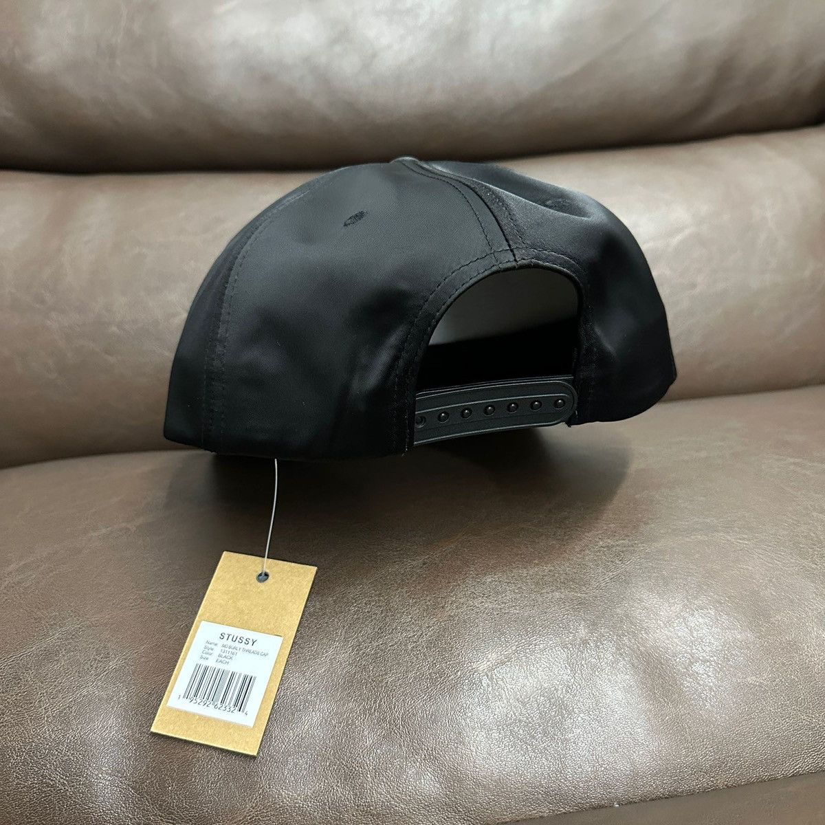 Stussy STUSSY MD BURLY THREADS CAP - BLACK Size ONE SIZE - 3 Thumbnail