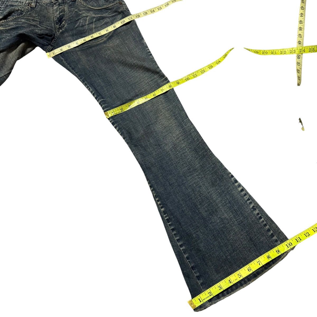 Andrew Mackenzie Andrew Mackenzie Denim Super Flare Jeans LGB Style Size US 30 / EU 46 - 18 Thumbnail