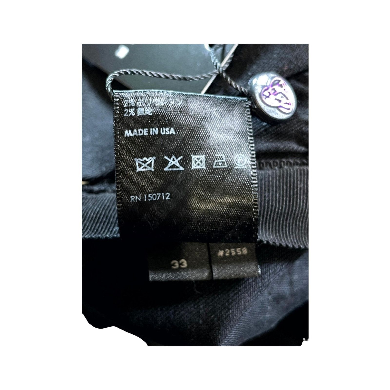 Amiri Amiri Paint Drip Black Jeans Size US 33 - 8 Thumbnail