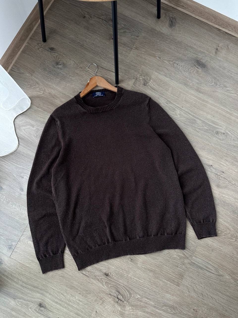 Fedeli × Vintage Vintage Fedeli Cashmere Garment-Dyed Sweater Size US M / EU 48-50 / 2 - 4 Thumbnail