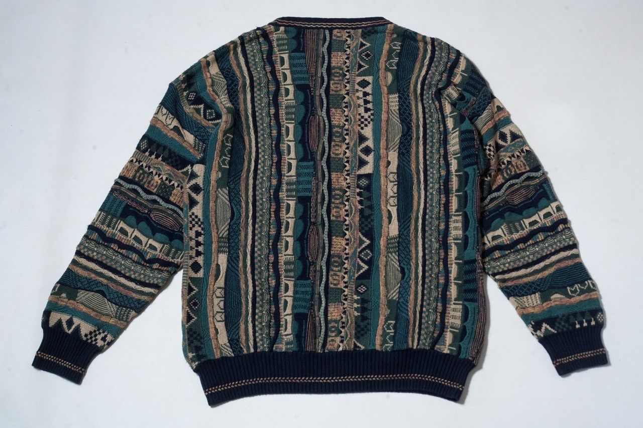 Vintage Croft&Barrow Vintage 90's Coogi Inspired Sweater Knit Size US L / EU 52-54 / 3 - 7 Thumbnail