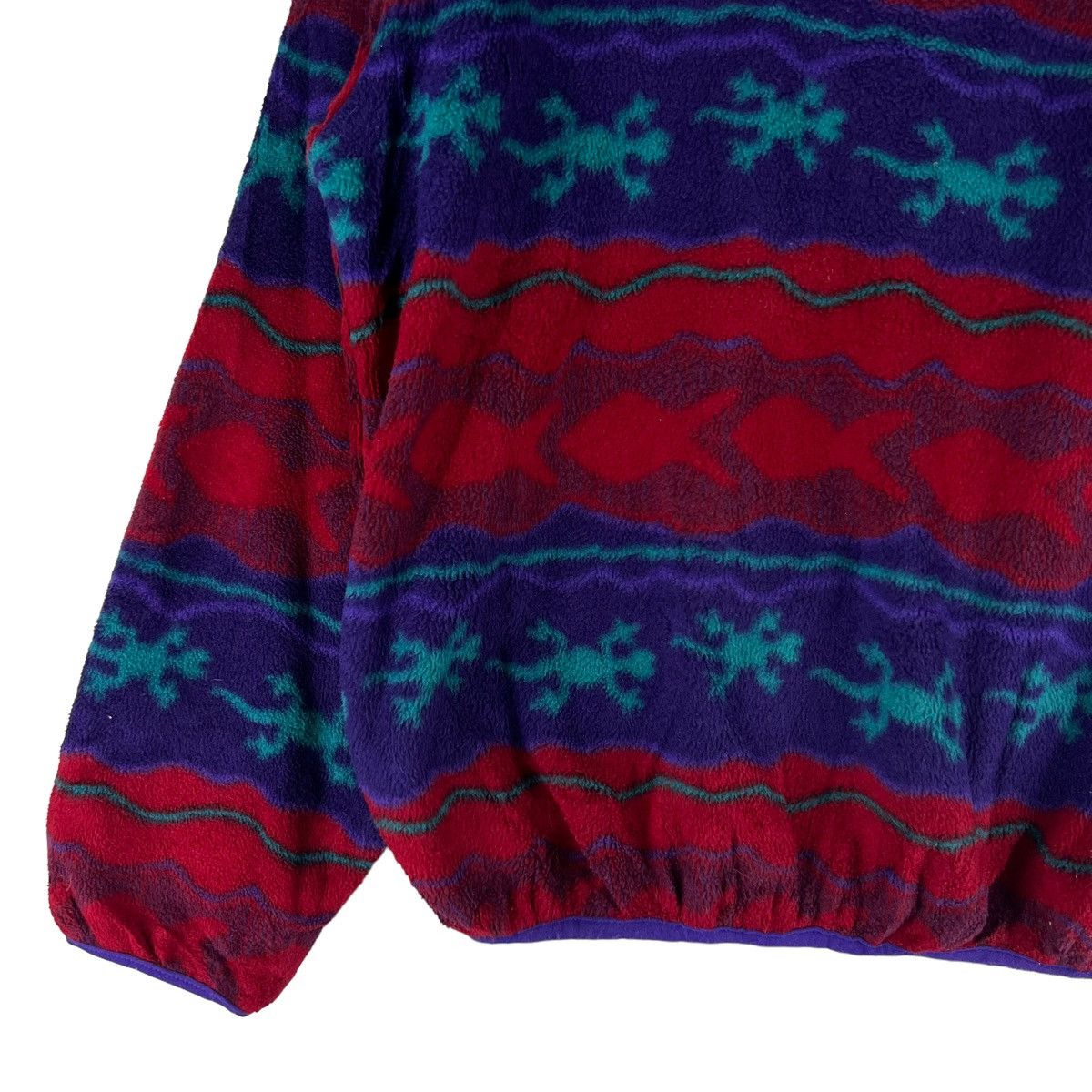 Japanese Brand 🔥FOR KIDS XXL VINTAGE L.L.BEAN FLEECE JACKET NAVAJO Size US XL / EU 56 / 4 - 4 Thumbnail