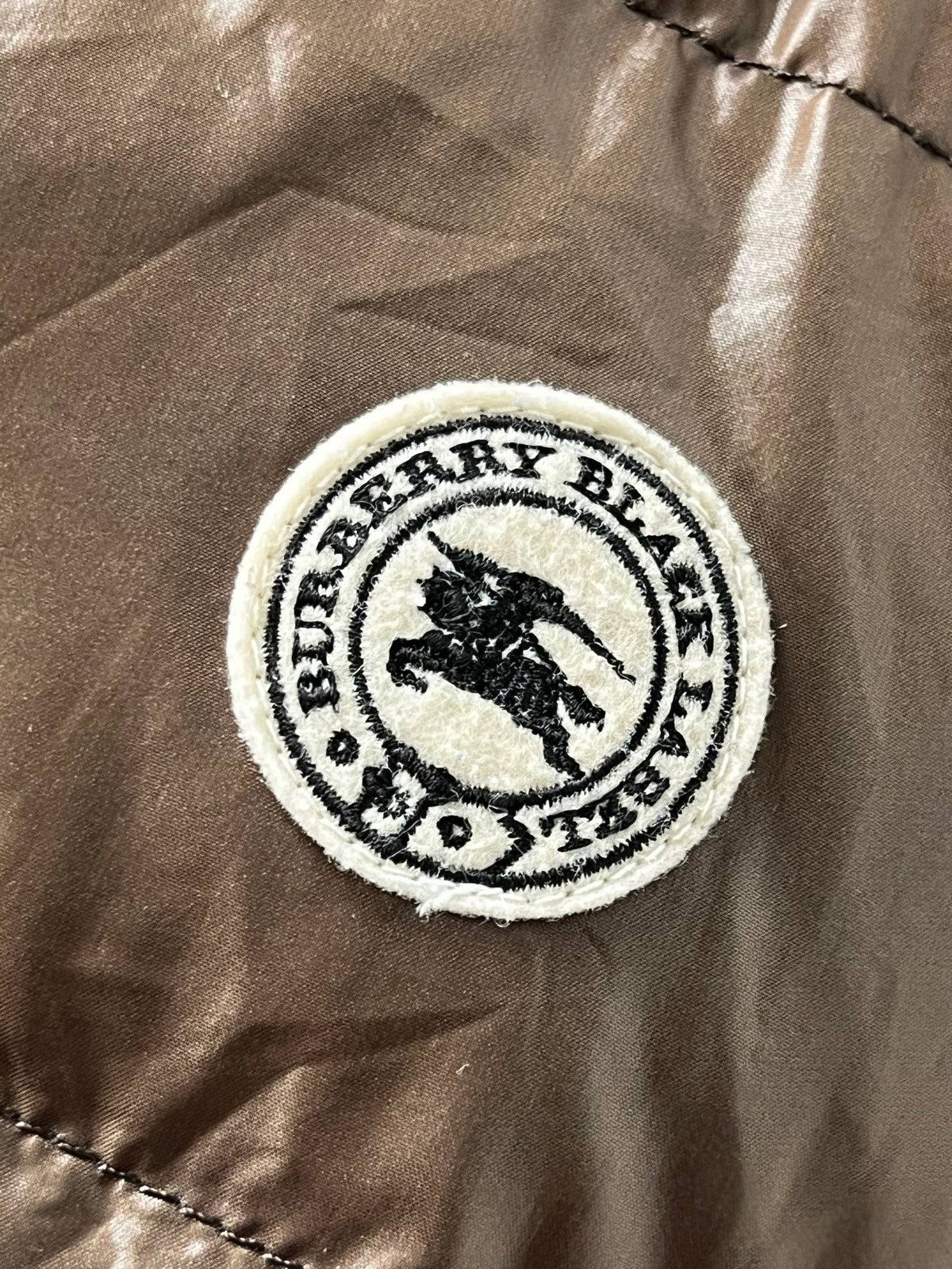 Burberry 00’ Japanese Burberry fur puffer jacket Size US L / EU 52-54 / 3 - 3 Thumbnail