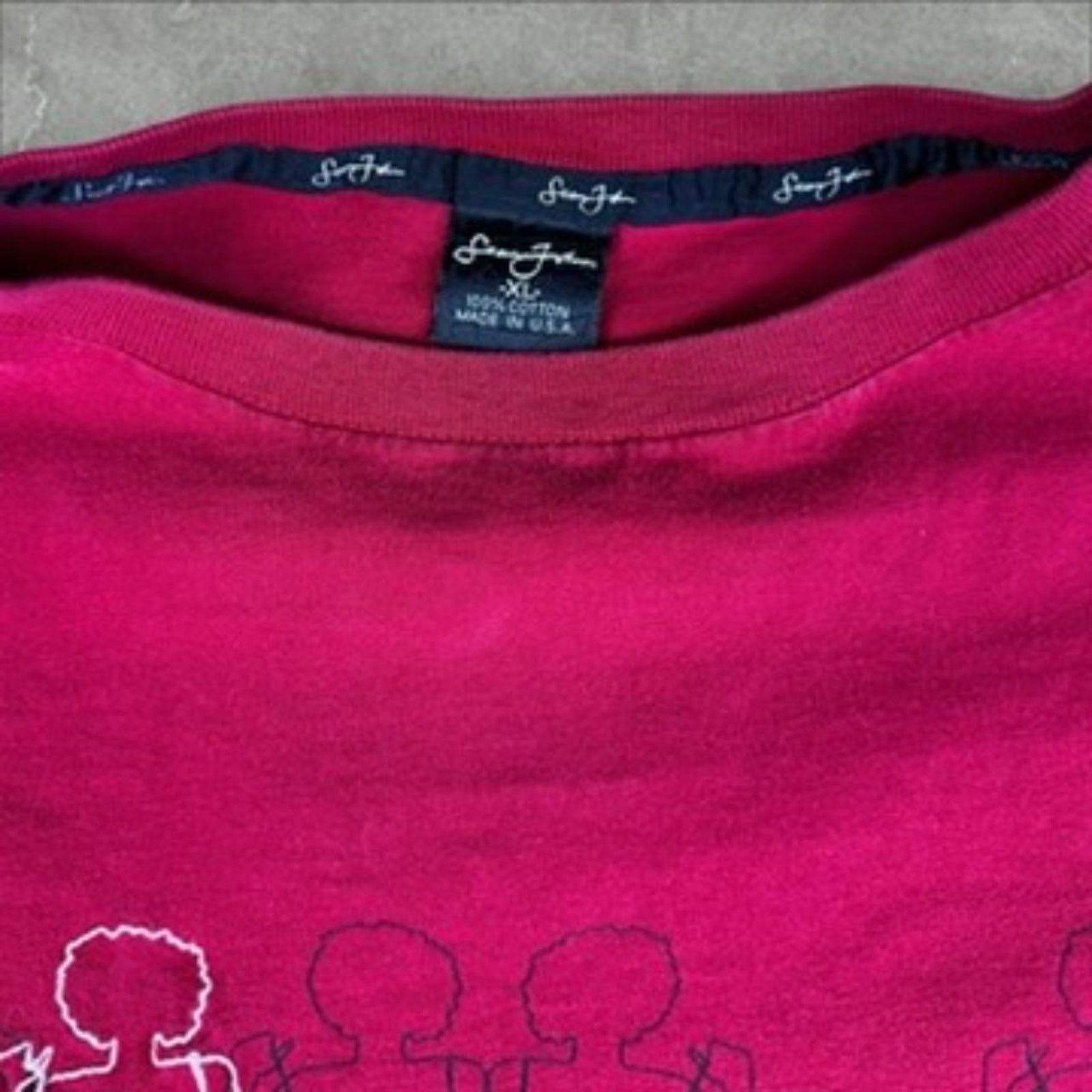Sean John Vintage Sean John Bikini Baggy Tee Red Size US XL / EU 56 / 4 - 3 Thumbnail