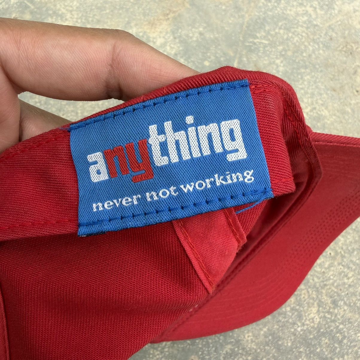 aNYthing Vintage 90’s aNYthing snapback cap Size ONE SIZE - 7 Thumbnail