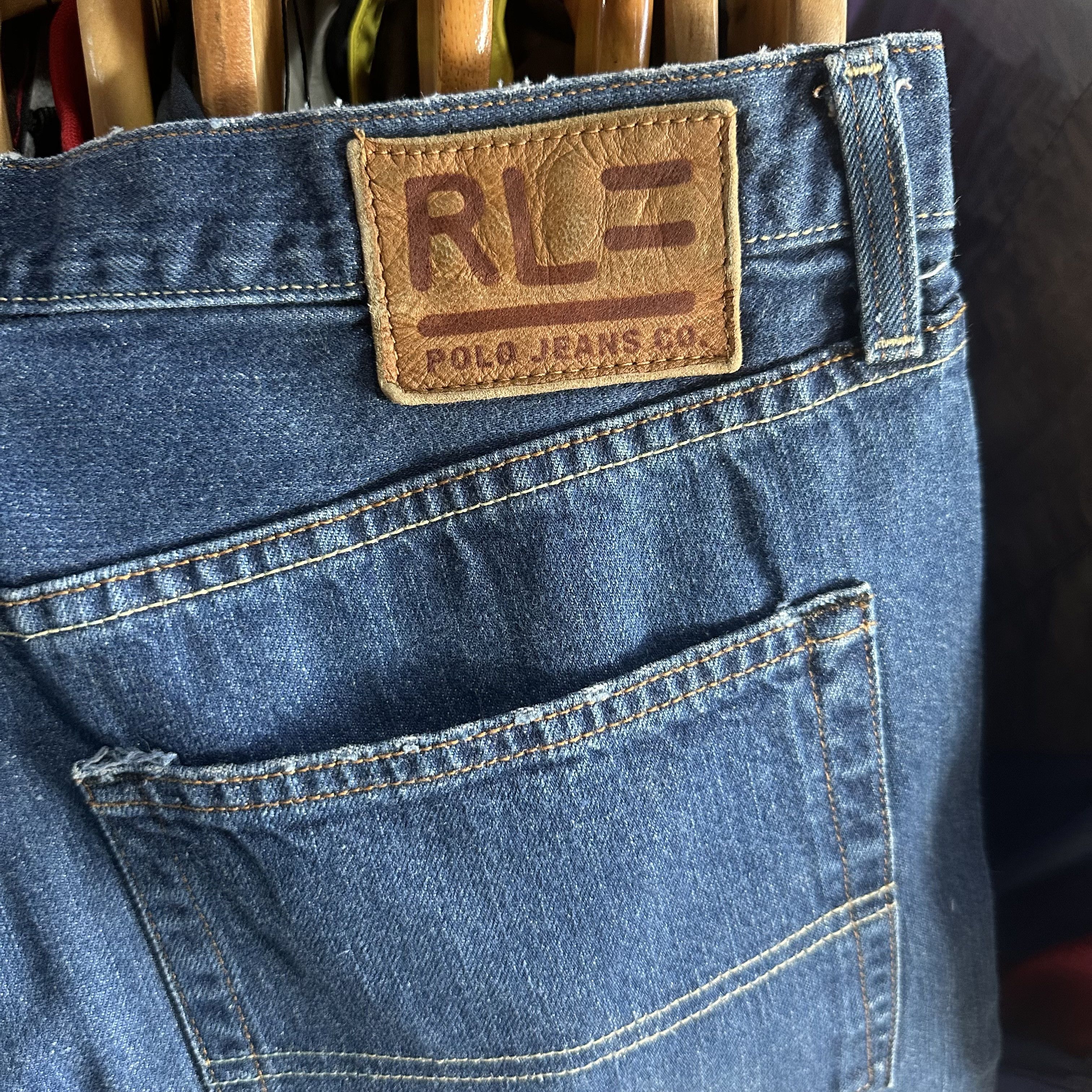 Polo Ralph Lauren Polo Ralph Lauren Jeans Men's 36x32 (35x32) Denim Straight Size US 36 / EU 52 - 6 Thumbnail
