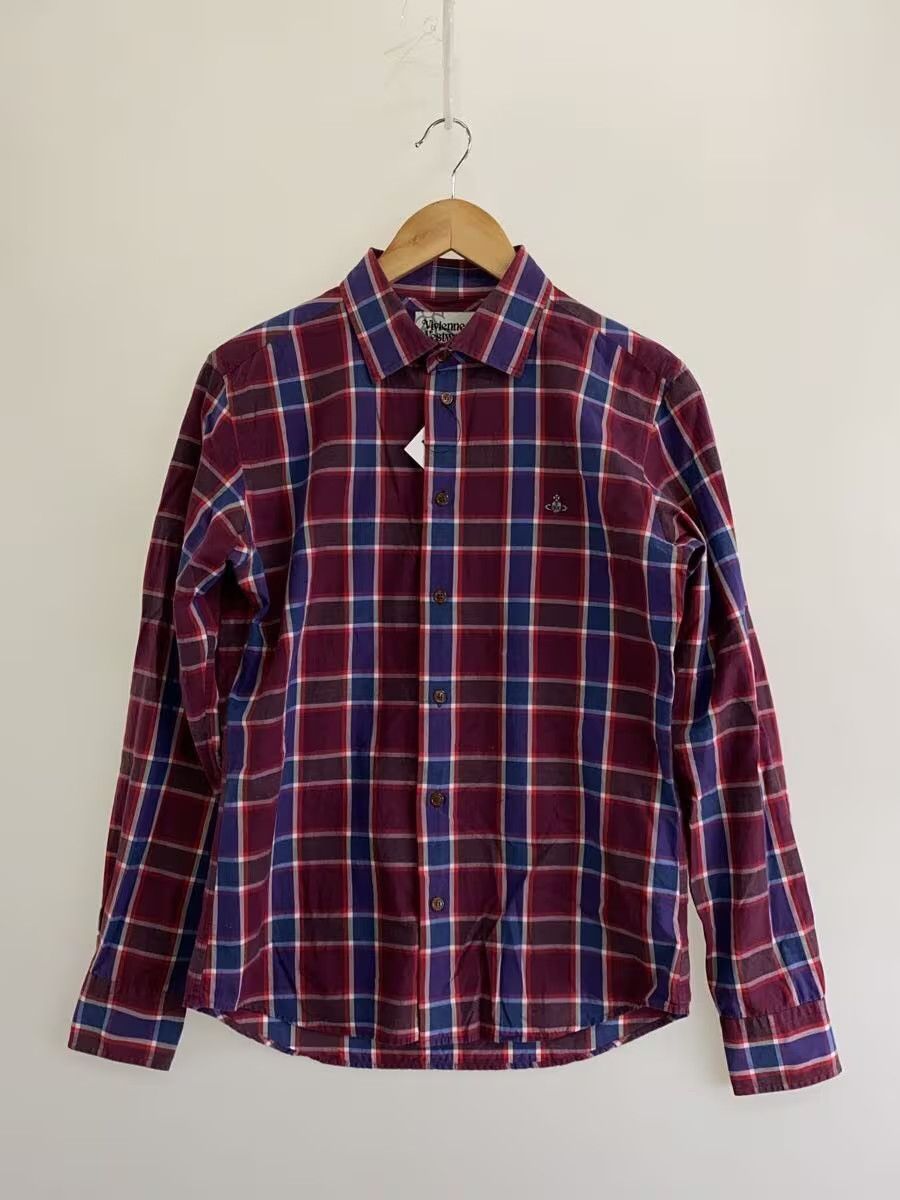 Vivienne Westwood Plaid Orb Button Shirt Size US S / EU 44-46 / 1 - 1 Thumbnail