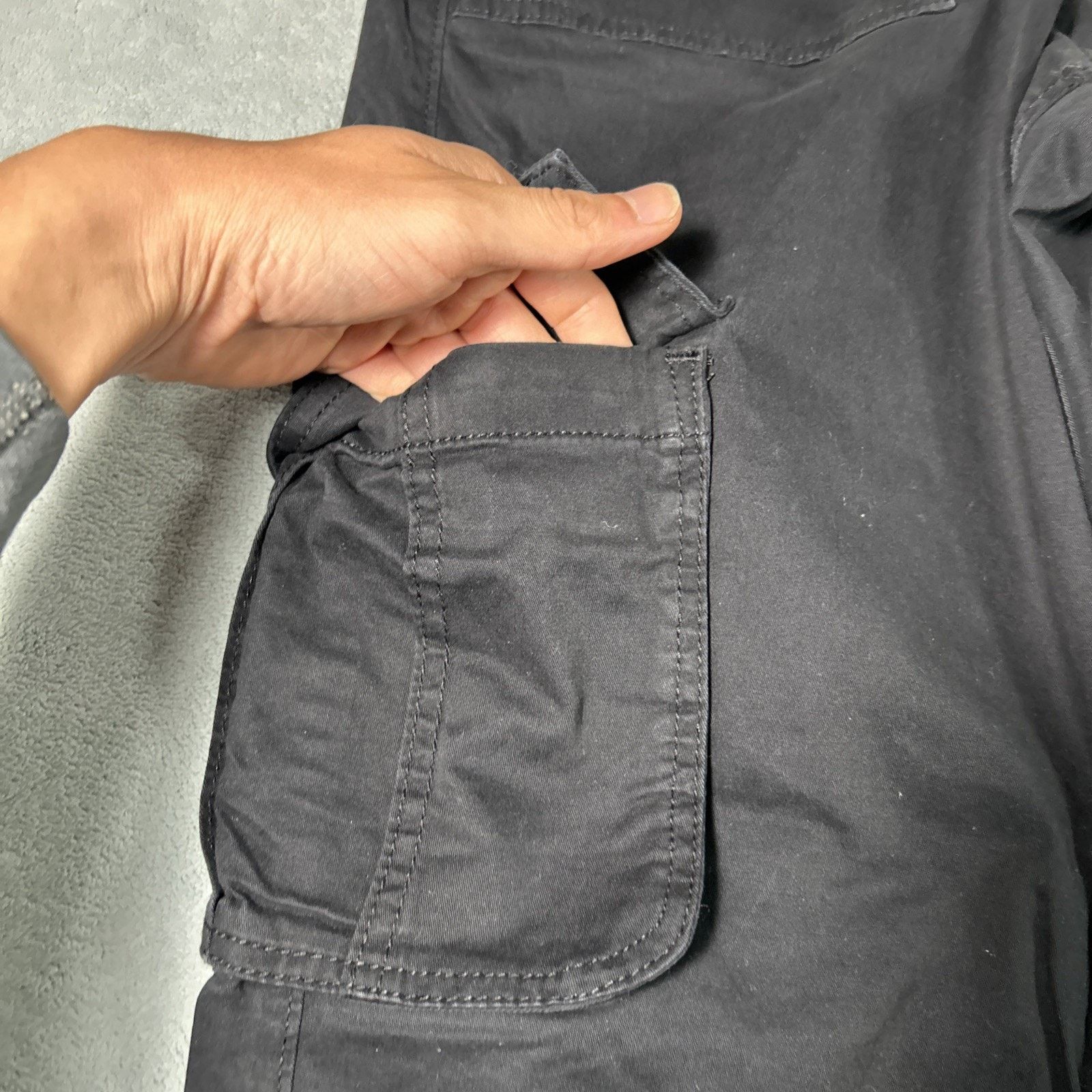 Hollister Beyond Baggy Cargo Pants 6 29x31 Hamilton Wide Loose Surplus Size 28" / US 6 / IT 42 - 8 Thumbnail