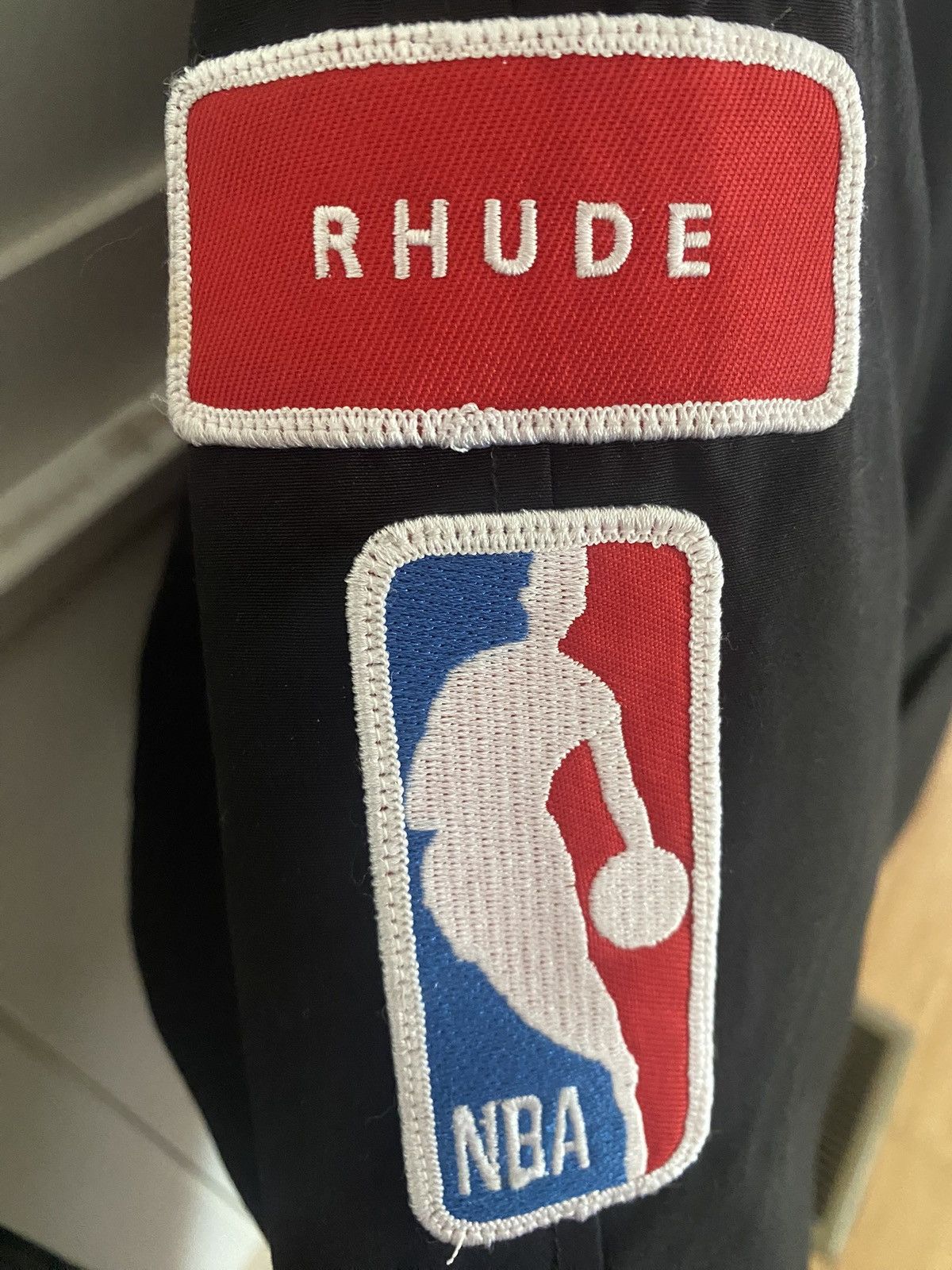 Canada Goose × NBA × Rhude Canada Goose x Rhude NBA Black Bomber Jacket Size US XXL / EU 58 / 5 - 3 Thumbnail