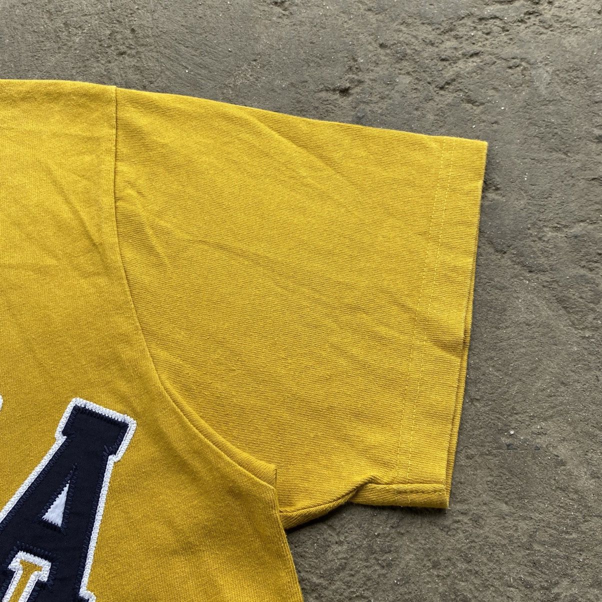 Nautica Nautica Mustard Arc Logo Shirt Size US XXL / EU 58 / 5 - 7 Thumbnail