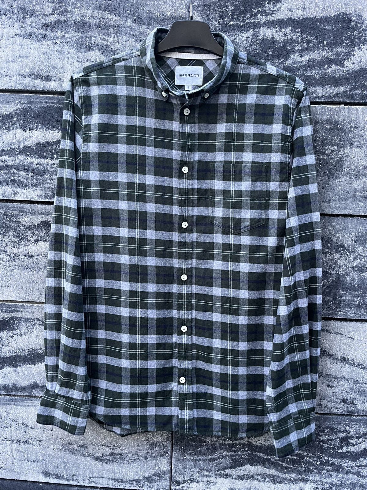 Flannel × Norse Projects 🔴 NORSE PROJECTS ANTON CHECK FLANNEL STREETWEAR Y2K SHIRT Size US S / EU 44-46 / 1 - 8 Thumbnail