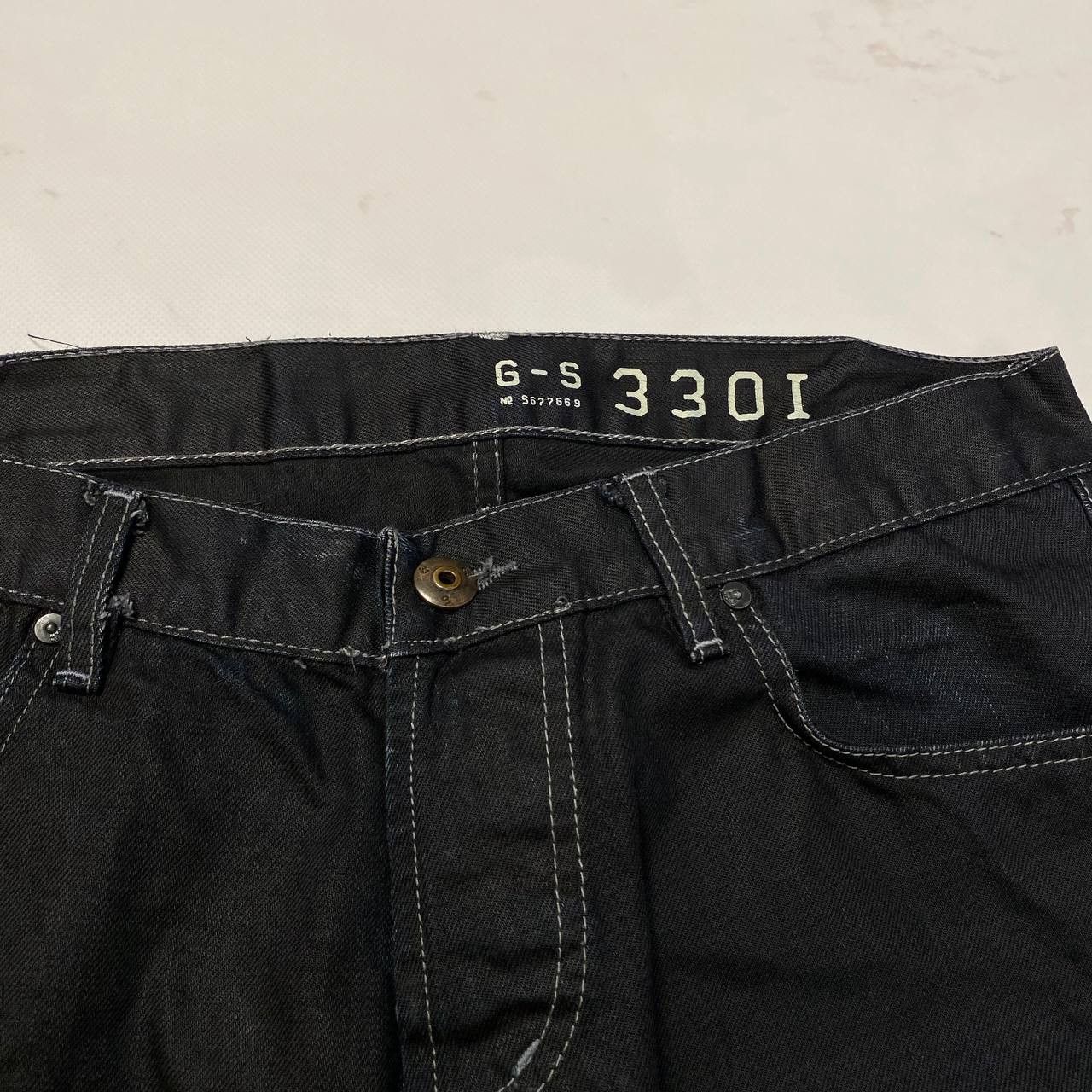 G-Star G-STAR GSTAR RAW BLACK DENIM JEANS SIZE M JAPANEESE Size US 32 / EU 48 - 9 Thumbnail
