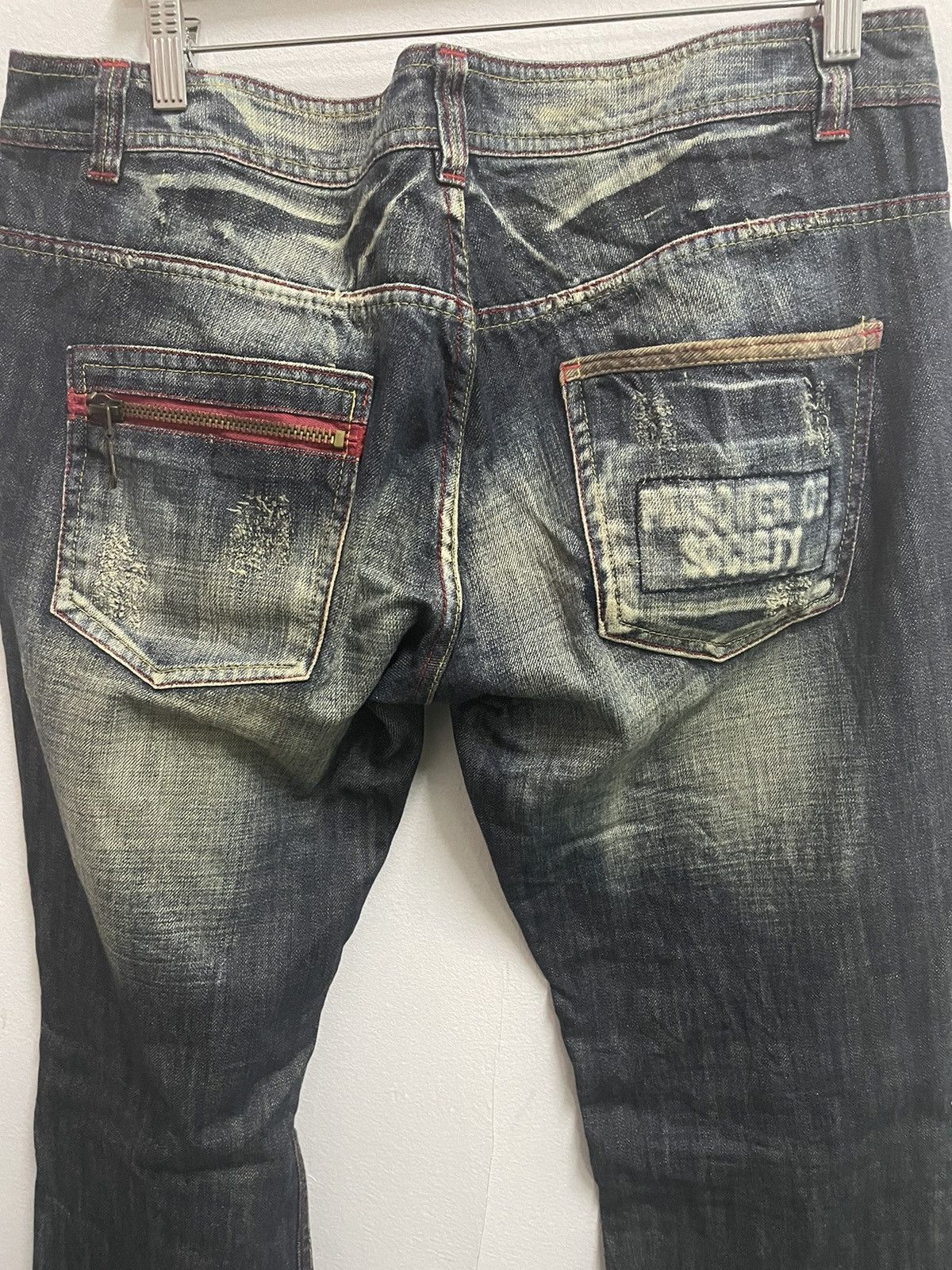 In The Attic Distressed In The Attic Flair Cut Jeans Size US 38 / EU 54 - 7 Thumbnail