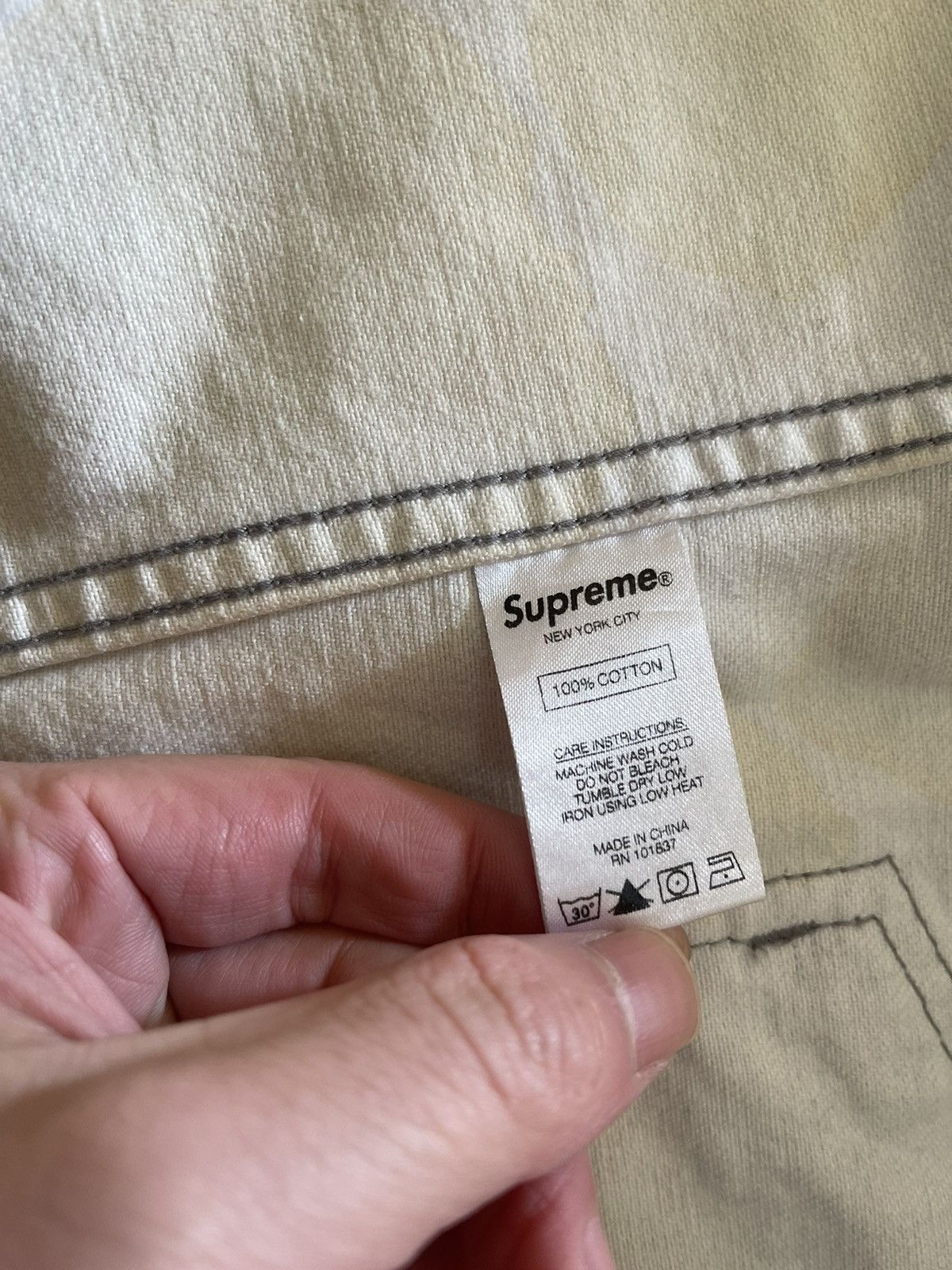 Supreme Supreme mike kelley Ahhyouth! Work denim jacket trucker Size US S / EU 44-46 / 1 - 8 Thumbnail