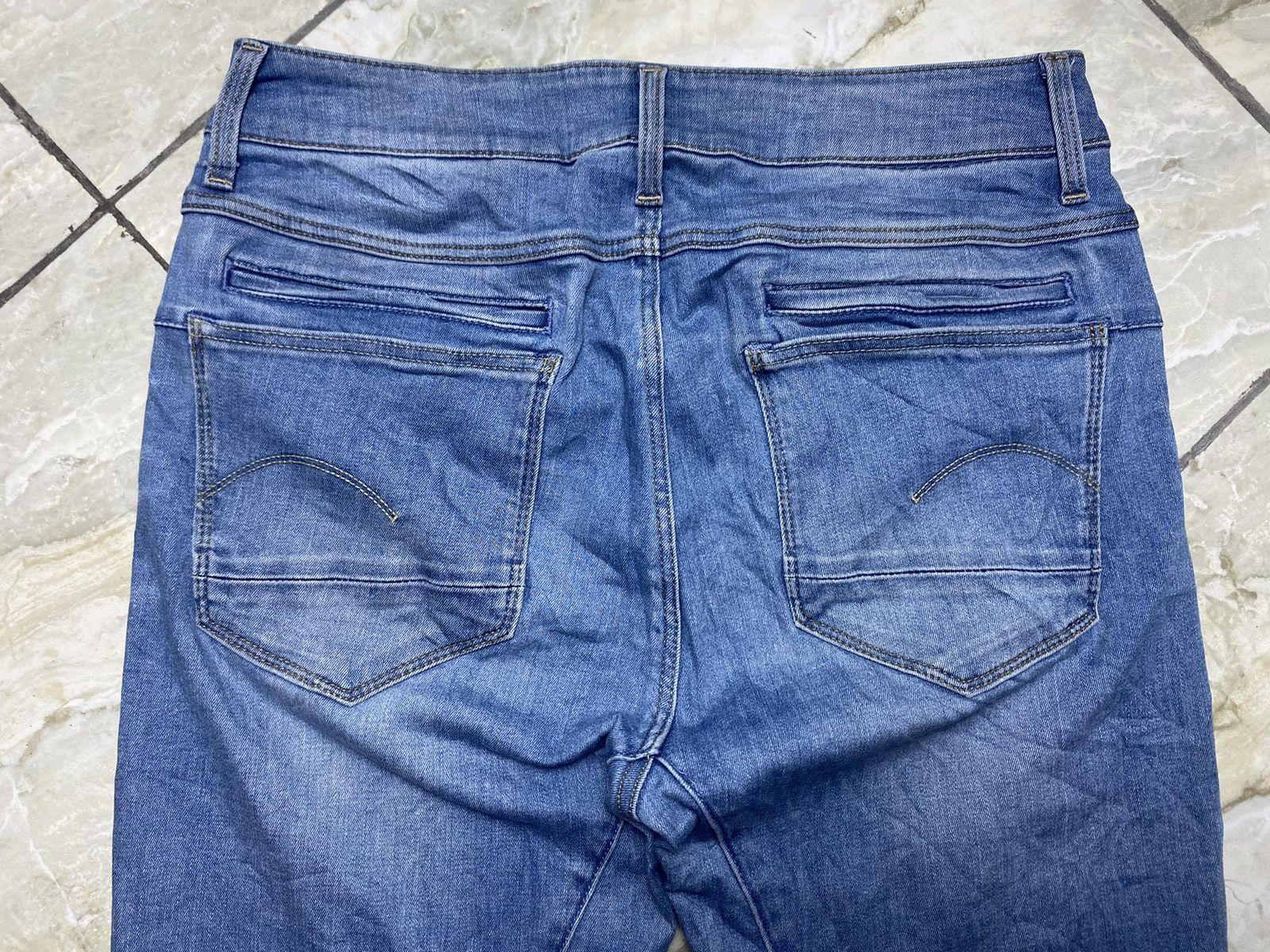 G-Star 🔥G-STAR RAW/D-STAQ-R SLIM DENIM 30 Size US 30 / EU 46 - 15 Thumbnail