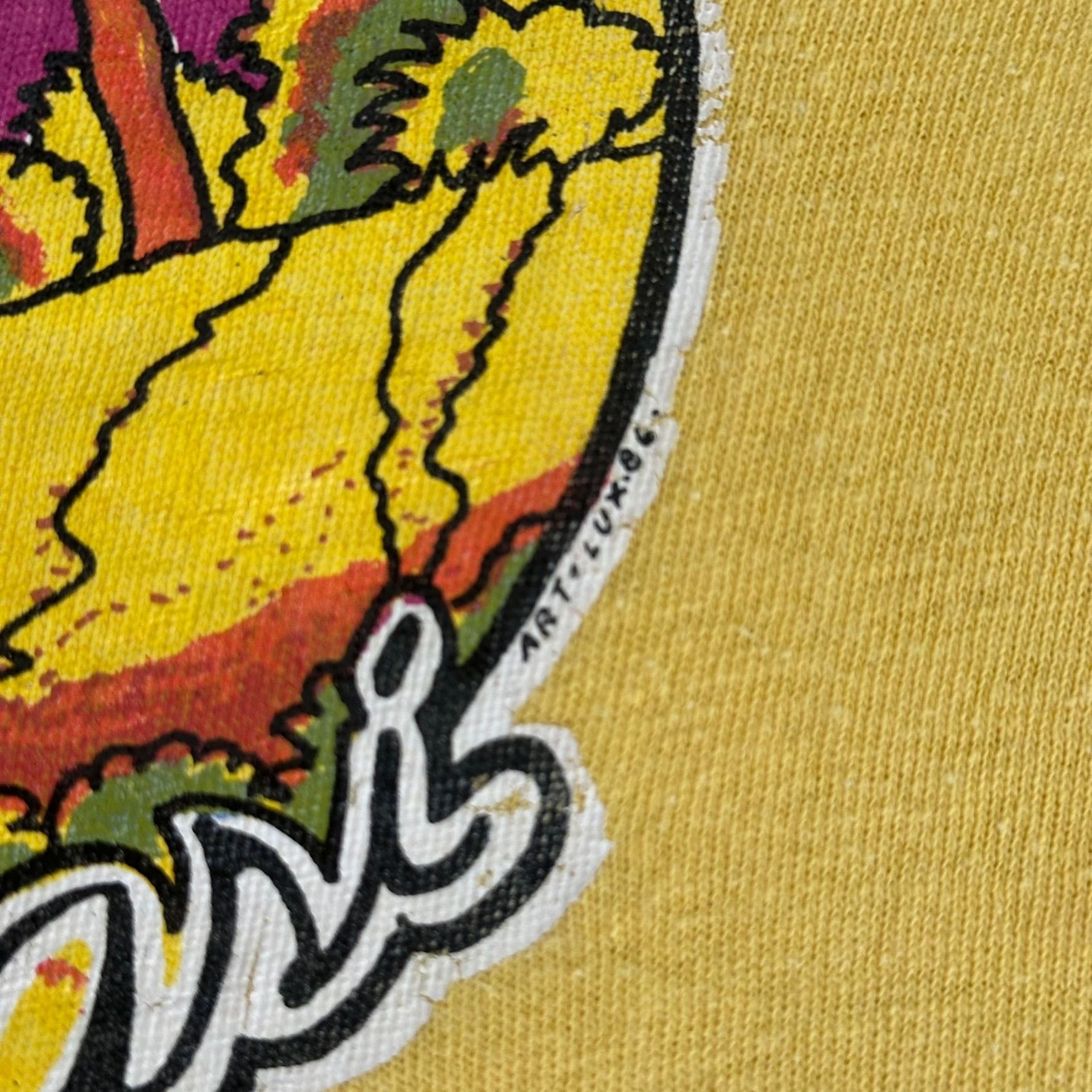 Vintage Vintage 80s Costa Rica Pura Vida T-Shirt Gorpcore Nature Yel Size US L / EU 52-54 / 3 - 3 Thumbnail