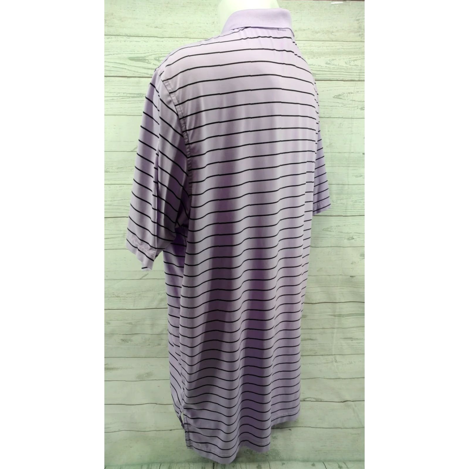 Peter Millar Peter Millar Summer Comfort Striped Polo Shirt Purple Golf XL Mens Polo Shirt Striped Purple Golf 90s Size US XL / EU 56 / 4 - 6 Thumbnail