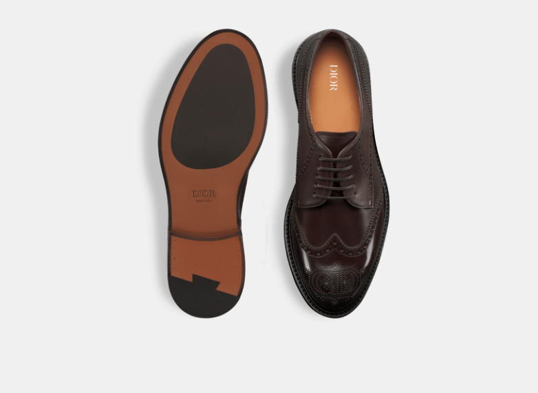 Dior o1w1db10426 3DE387 Embassy Derby Brogue Shoes in Brown Size US 12 / EU 45 - 4 Thumbnail