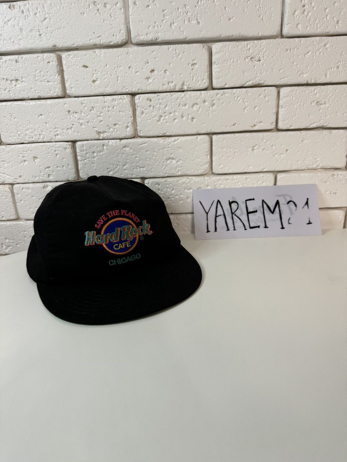 Hard Rock Cafe Hard Rock Cafe Chicago Made in USA cap hat Size ONE SIZE - 1 Thumbnail