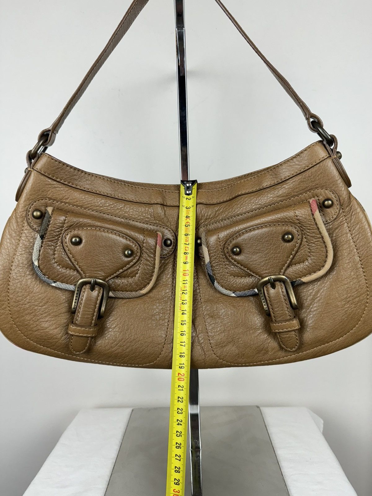 Burberry Leather shoulder bag Burberry original luxury casual item Size ONE SIZE - 8 Thumbnail