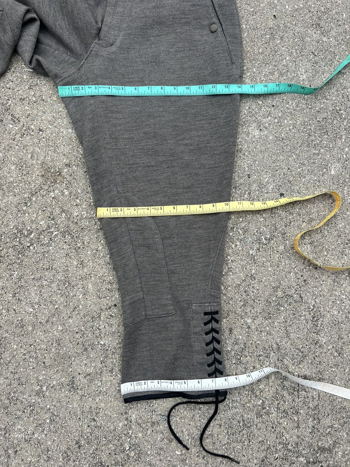 Japanese Brand SAMPLE Kiminori Morishita Cropped Wool Jodhpur Trouser Pant Size US 31 - 4 Thumbnail