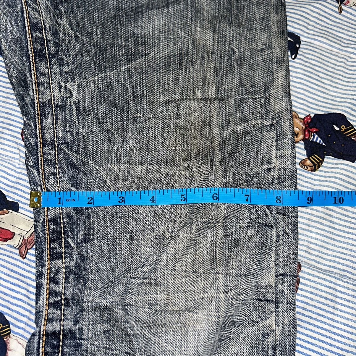 If Six Was Nine Semantic Design Bootcut Jeans Size US 32 / EU 48 - 20 Thumbnail