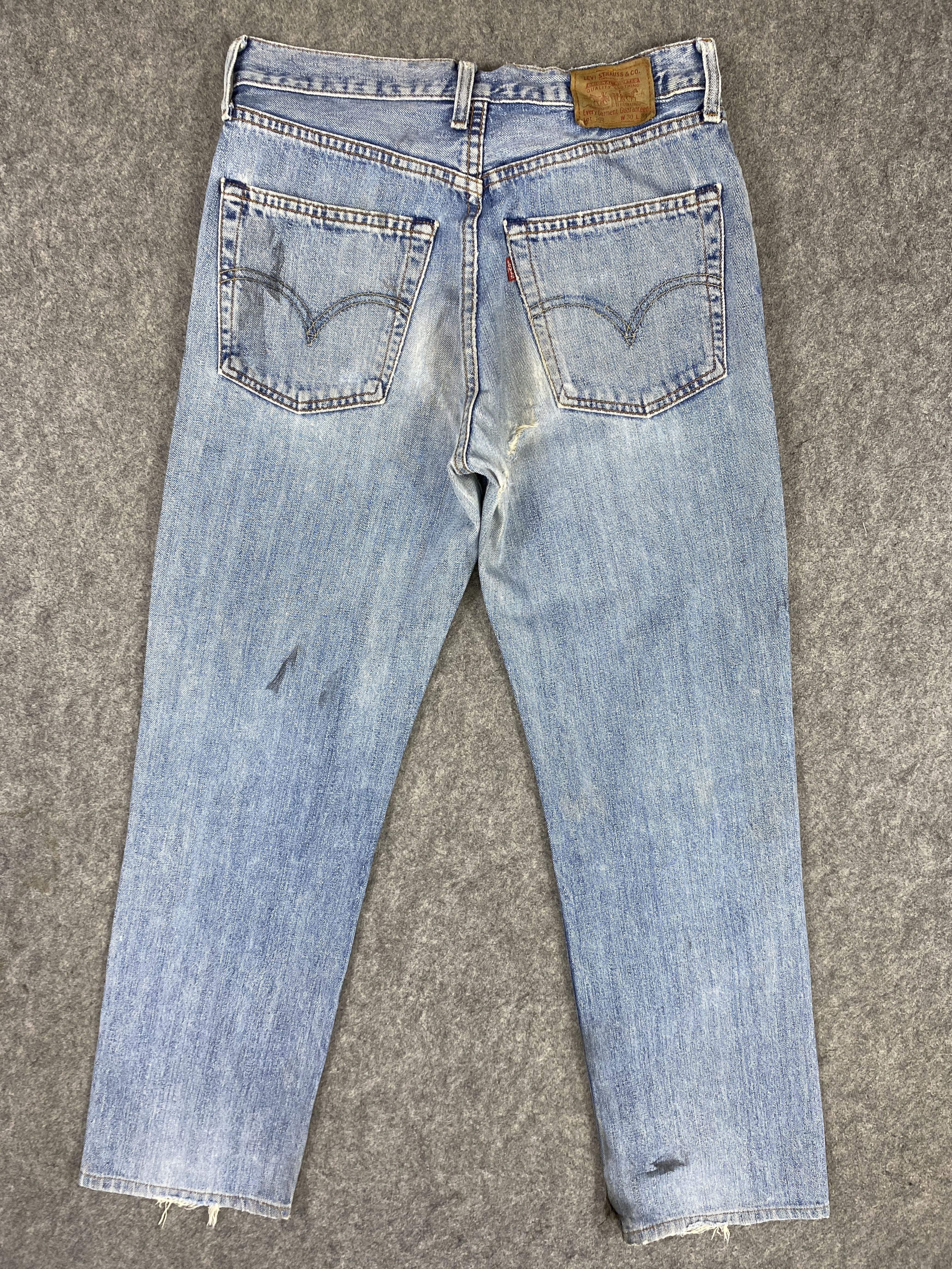 Levi's Earth Tone Vintage Levi's 504 Jeans 28x30 Denim -JN2047 Size US 28 / EU 44 - 2 Thumbnail